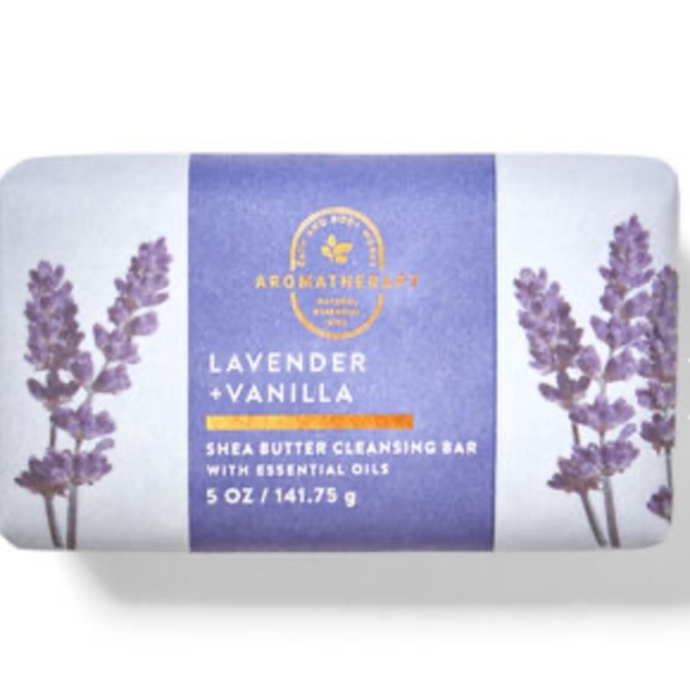 Bath & Body Works Lavender Vanilla Cleansing Bar & Hand Spray - NWT - Sealed - Picture 5 of 9